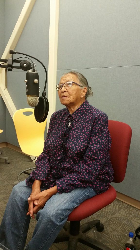 Recording in Crow Agency with Margo Real Bird from July 2015. Margo shared stories about her 25 years teaching elementary school, her life raising three children (and now grandchildren), and the craftsmanship she enjoys, like making elk tooth dresses.